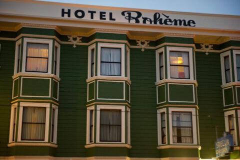 סן פרנסיסקו Hotel Boheme מראה חיצוני תמונה